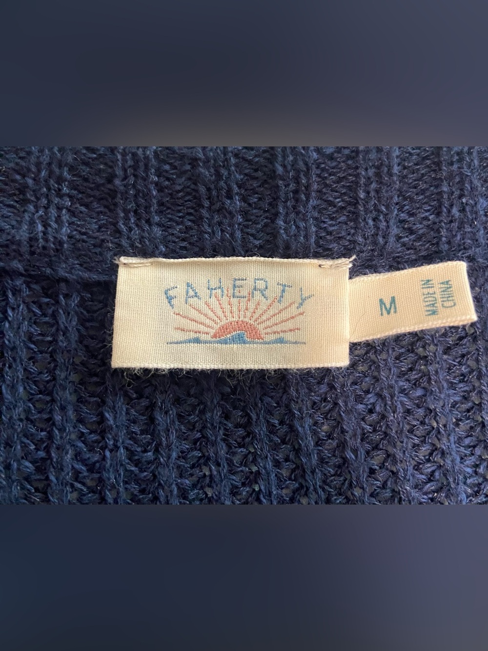 Miramar Linen Crewneck in Lighthouse Point - Picture 8 of 9